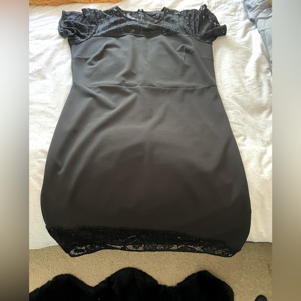 Black Shift Dress